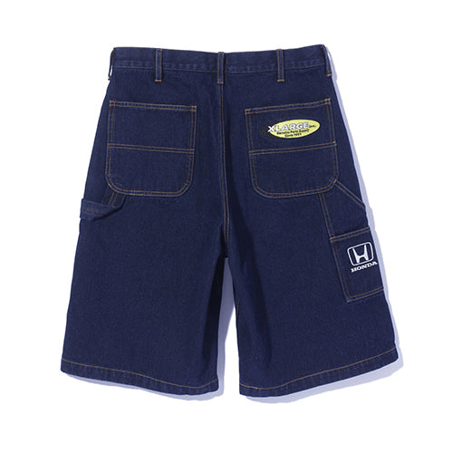 XLARGE X HONDA PARTS SUPPLIERS DENIM SHORT PANTS