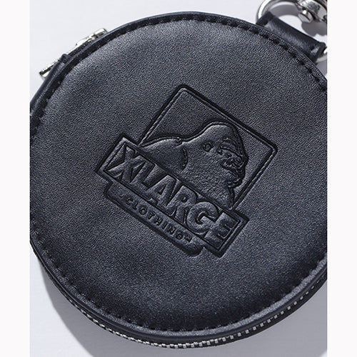 OG FAUX LEATHER ROUND PURSE