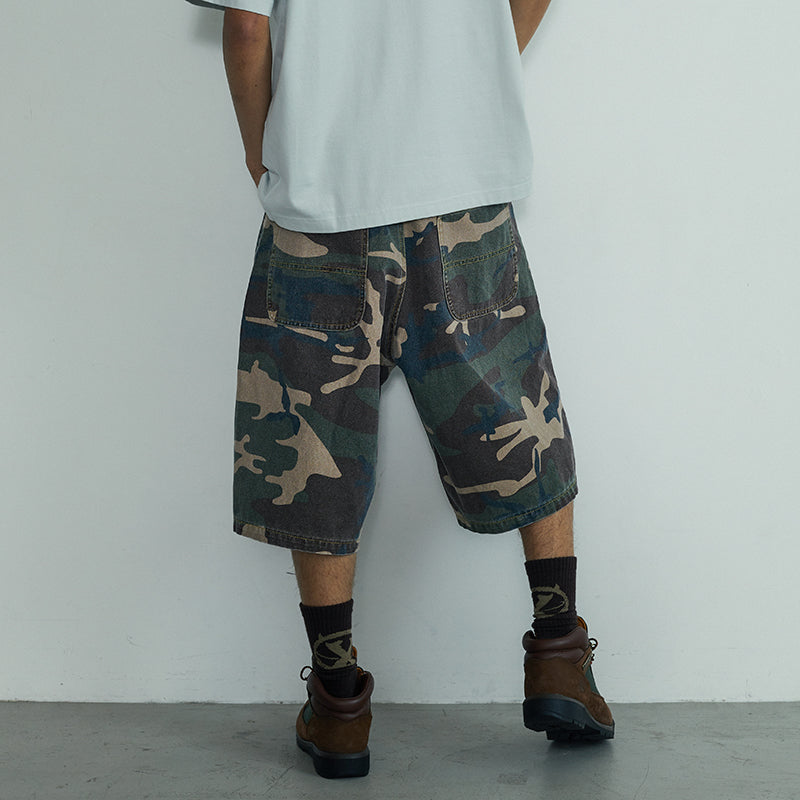 WASHED SHORT PANTS - 101263031001