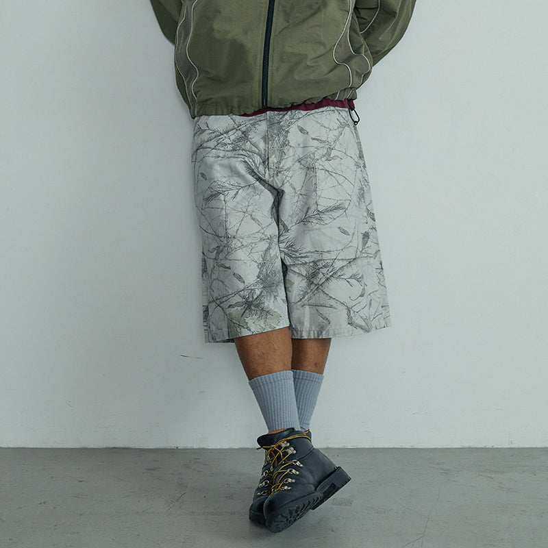 HERRINGBONE SHORT PANTS - 101263031005