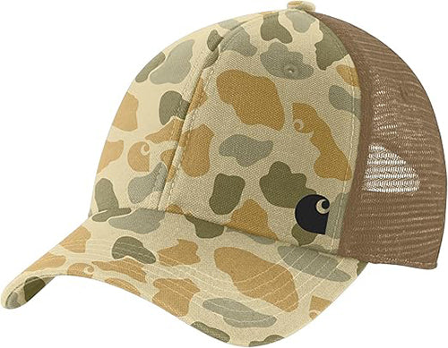 CANVAS MESH-BACK CAMO CAP