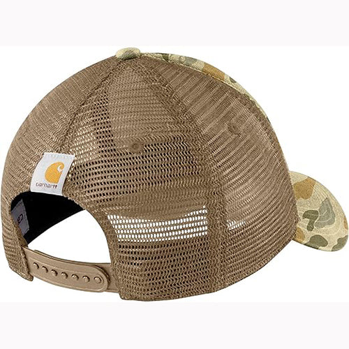 CANVAS MESH-BACK CAMO CAP