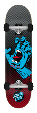 SCREAMING HAND FADE LARGE 8.25IN X 31.5IN SANTA CRUZ SKATEBOARD COMPLETE