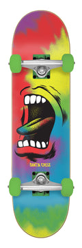 BIG MOUTH TIE DYE FULL 8.00IN X 31.25IN SKATEBOARD COMPLETE