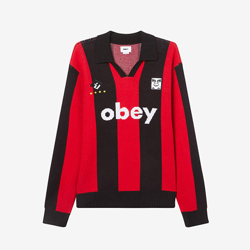 SOCCER JERSEY SWEATER