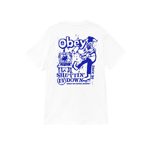 OBEY SMASH THE CONTROL MACHINE