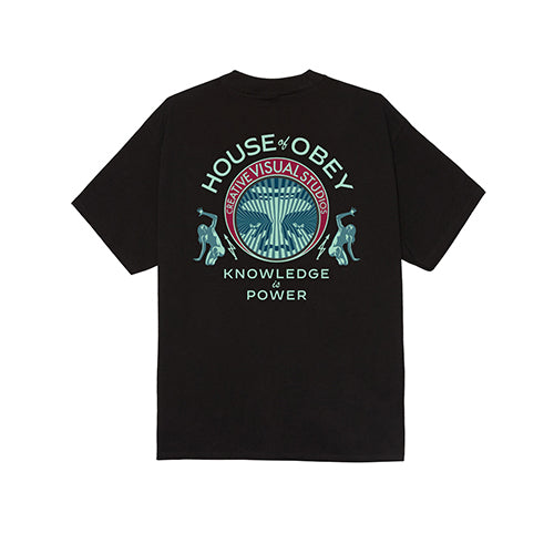 OBEY KNOWLEDGE IS POWER SHEPARD FAIREY - CLASSIC TEES