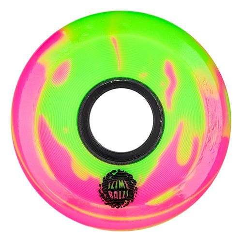60MM JAY HOWELL OG SLIME PINK GREEN SWIRL 78A WHEELS