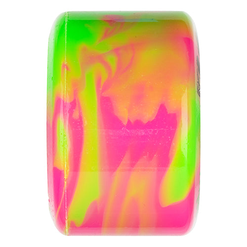 60MM JAY HOWELL OG SLIME PINK GREEN SWIRL 78A WHEELS