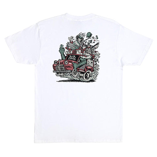 JOHNSON BEAST WAGON STRIPES S/S HEAVYWEIGHT T-SHIRT