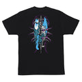 MEEK PINSTRIPE SLASHER S/S HEAVYWEIGHT T-SHIRT