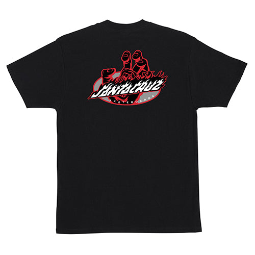 SCREAMING FIRE OVAL S/S HEAVYWEIGHT T-SHIRT