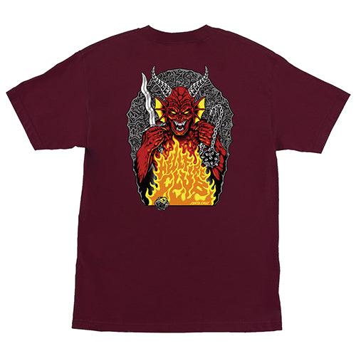STRANGER THINGS HELLFIRE PIT S/S HEAVYWEIGHT T-SHIRT