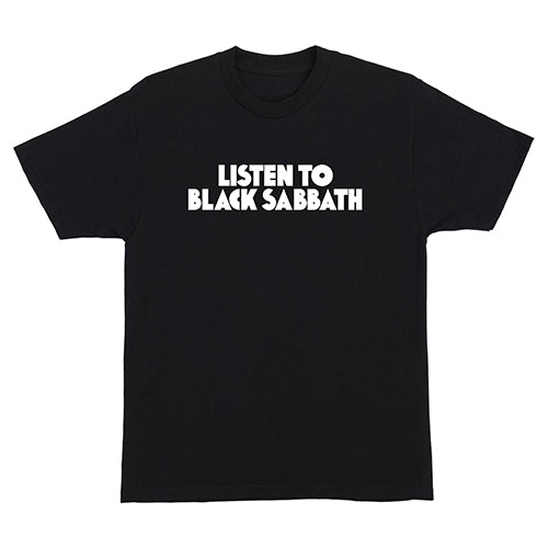 LISTEN TO BLACK SABBATH S/S HEAVYWEIGHT T-SHIRT