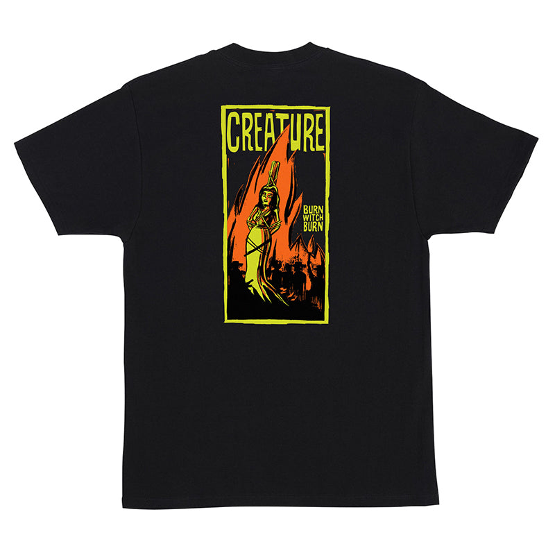 BURN WITCH BURN S/S HEAVYWEIGHT T-SHIRT  - 44156766