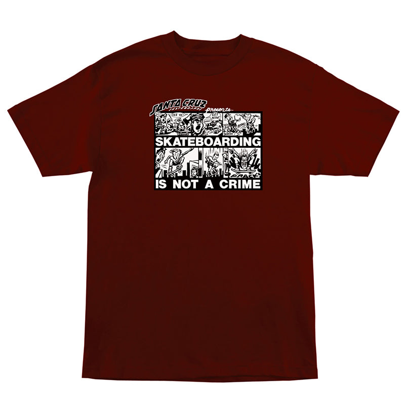 ROSKOPP CRIME COMIC S/S HEAVYWEIGHT T-SHIRT -44156835