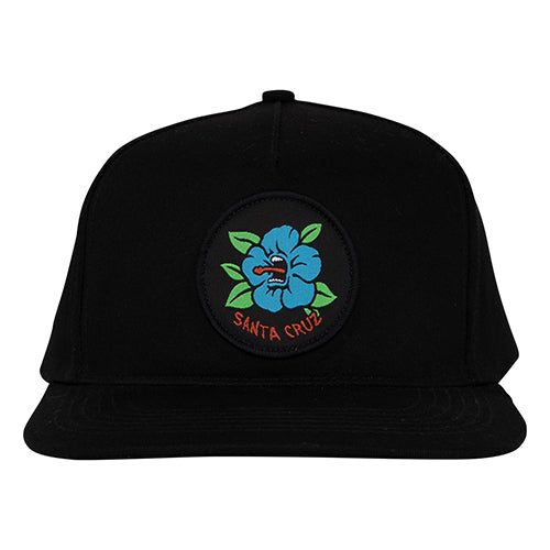 SCREAMING HIBISCUS SNAPBACK STRUCTURED HAT