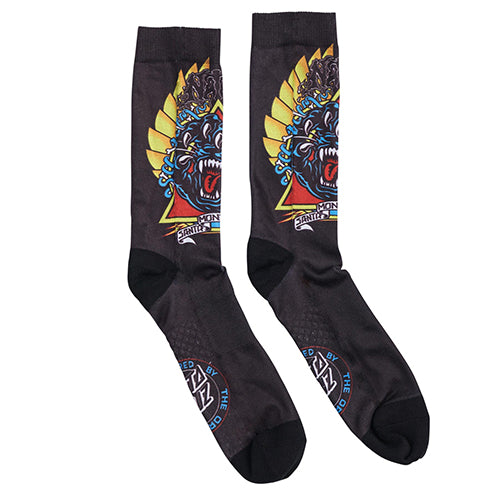 NATAS SCREAMING PANTHER DRESS SOCKS