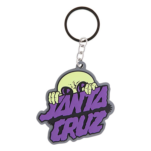KNIBBS ALIEN STACKED STRIP KEYCHAIN