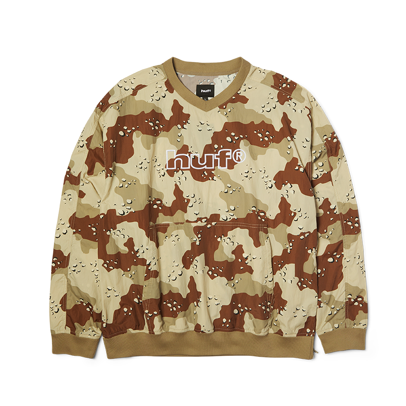 89 PULLOVER CAMO WINDSHIRT - JK00509