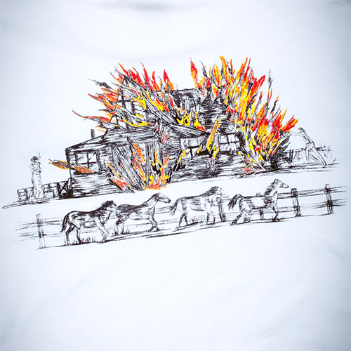 BURNING BARN S/S TEE SHIRT