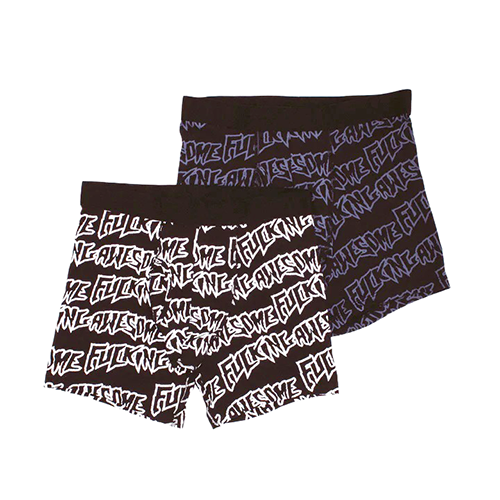 STAMP LOGO BOXER BRIEF TWO PACK