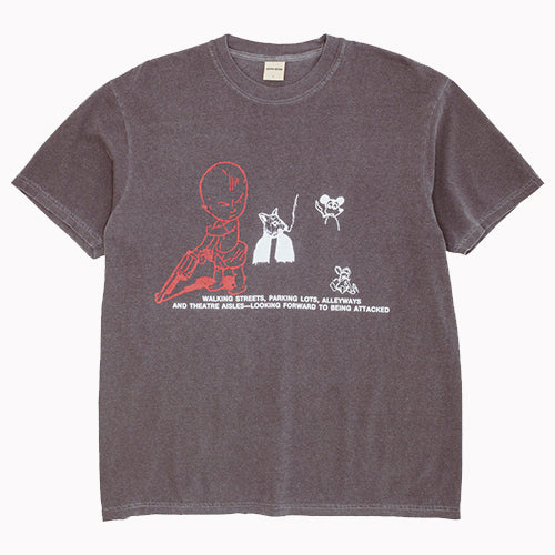 DEPRESSION TEST PRINT SHORT SLEEVE TEE