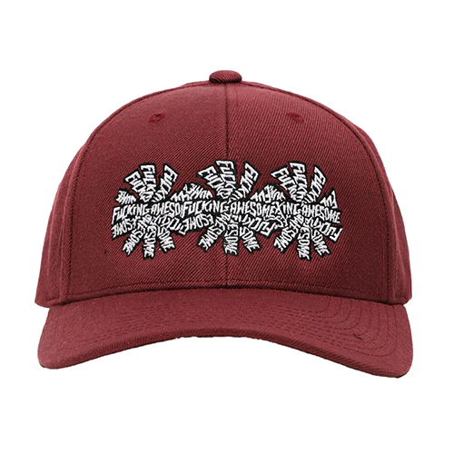 3 PRIRAL EMBROIDED SNAPBACK