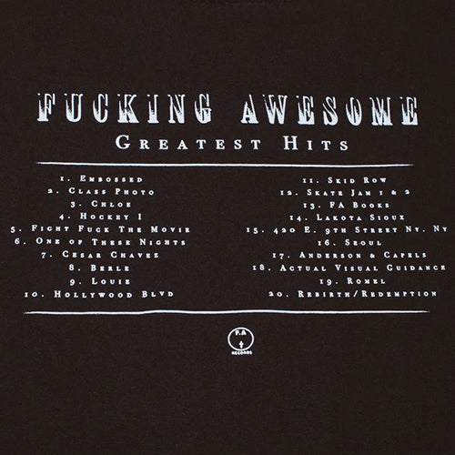 GREATEST HITS TEE