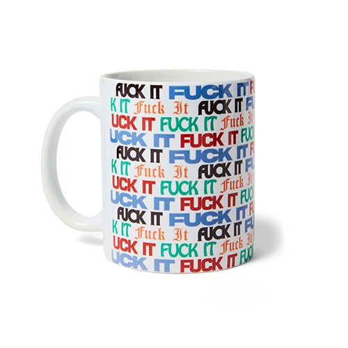 FUCK IT FLYER MUG