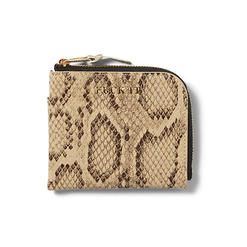 FUCK IT SNAKESKIN WALLET