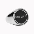 GOOD LUCK FLIP RING