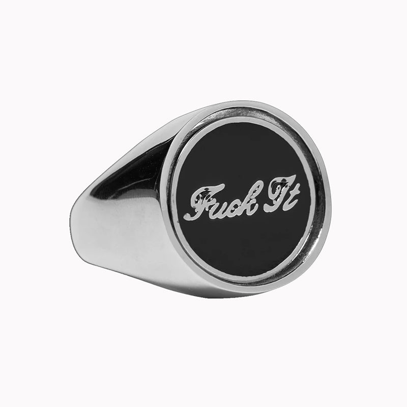 GOOD LUCK FLIP RING