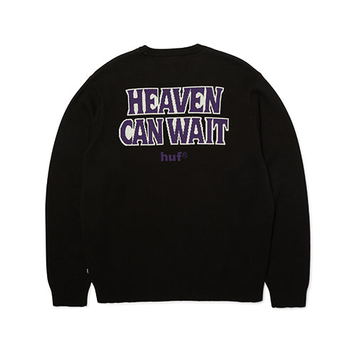 HEAVEN CAN WAIT CREWNECK SWEATER