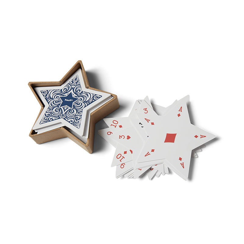 HUF STAR SHAPED PLAYING CARDS