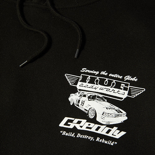 HUF X GREDDY BODY WORKS P/O HOODIE