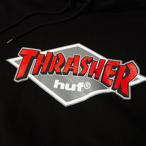 HUF X THRASHER LOGO PO HOODIE