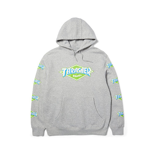 HUF X THRASHER LOGO PO HOODIE