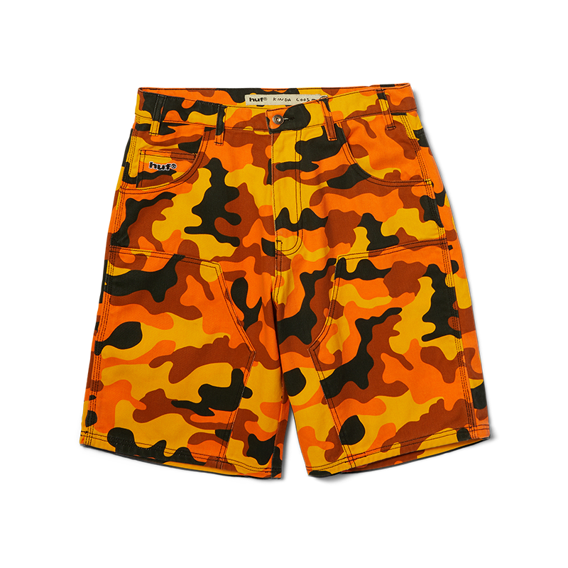 KINDA LOOSE DOUBLE KNEE CAMO SHORT - PT00387