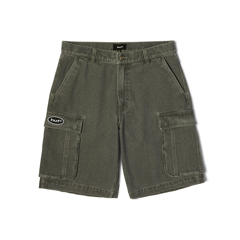 OVAL DENIM CARGO SHORT - PT00389