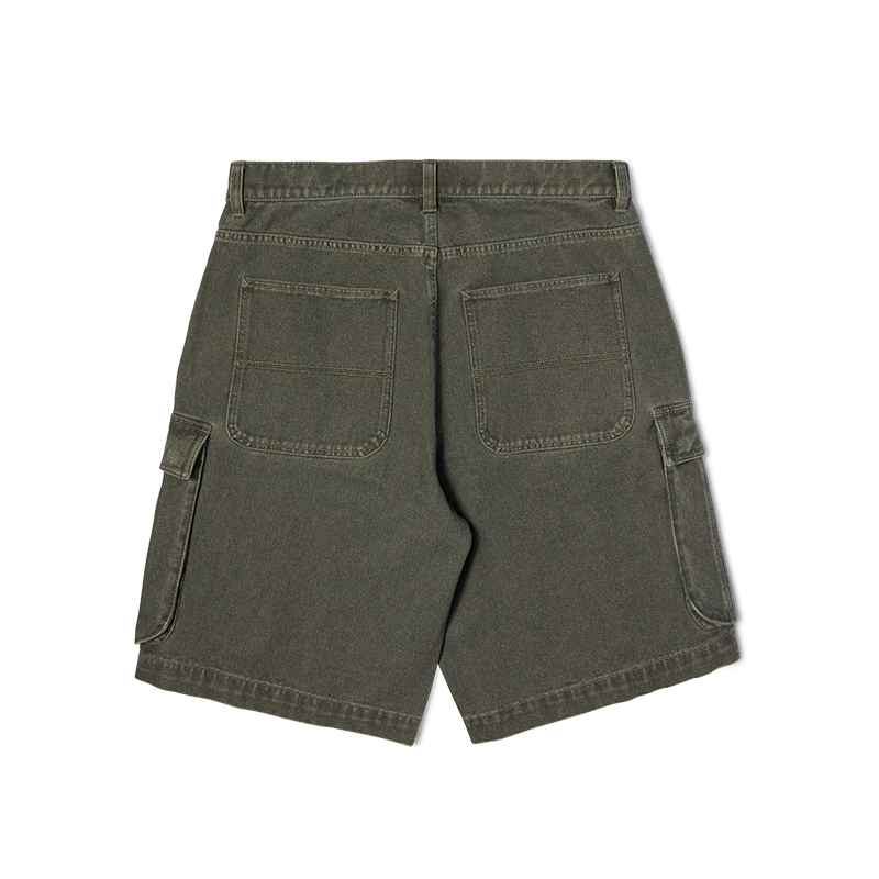 OVAL DENIM CARGO SHORT - PT00389