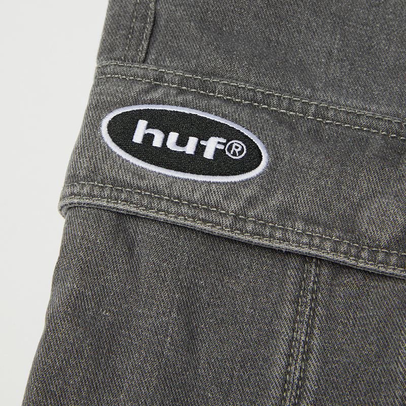 OVAL DENIM CARGO SHORT - PT00389
