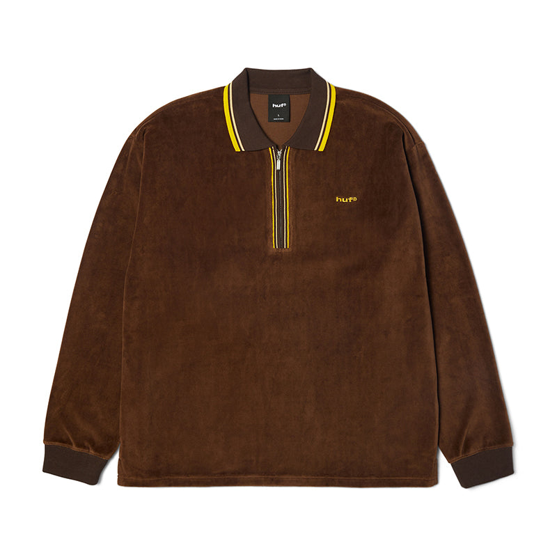 PARKER VELOUR LS POLO