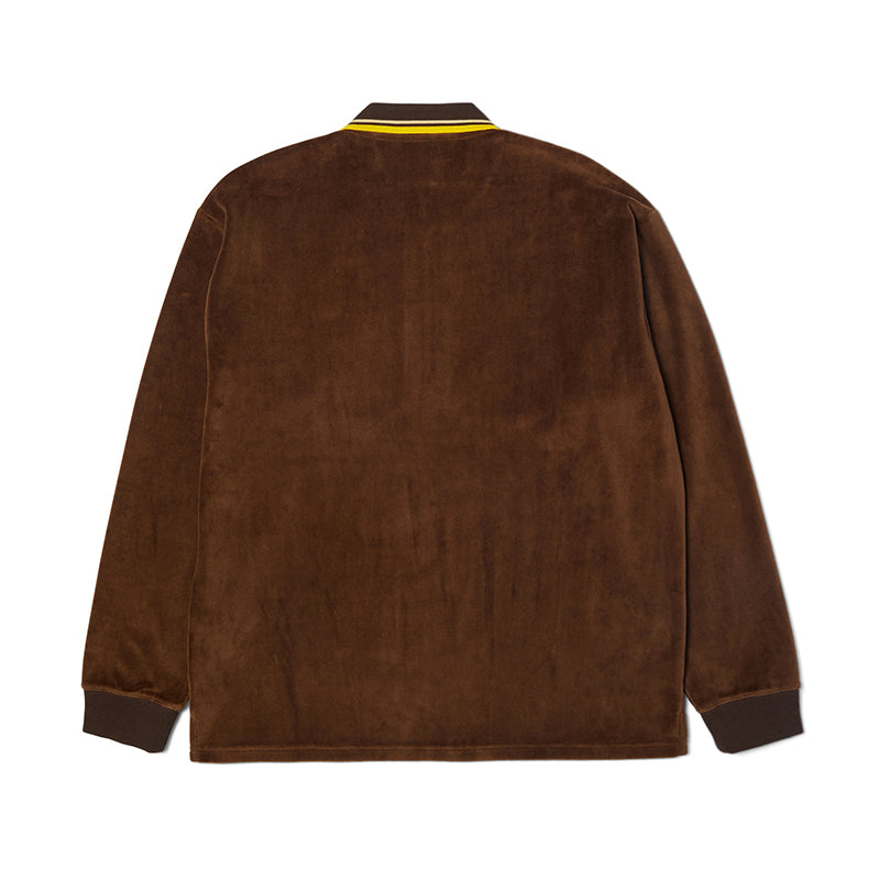 PARKER VELOUR LS POLO