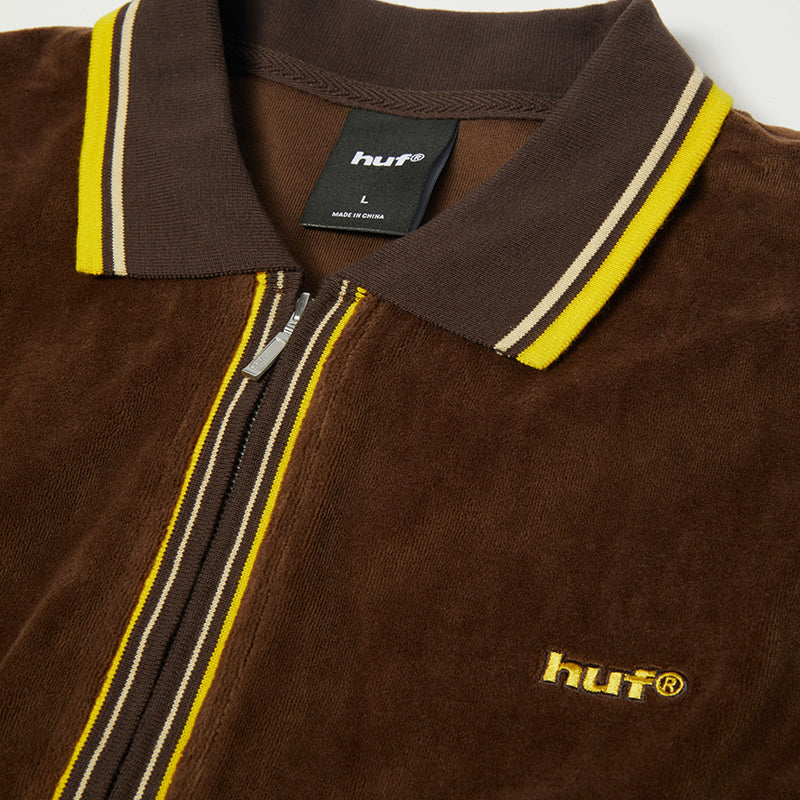 PARKER VELOUR LS POLO