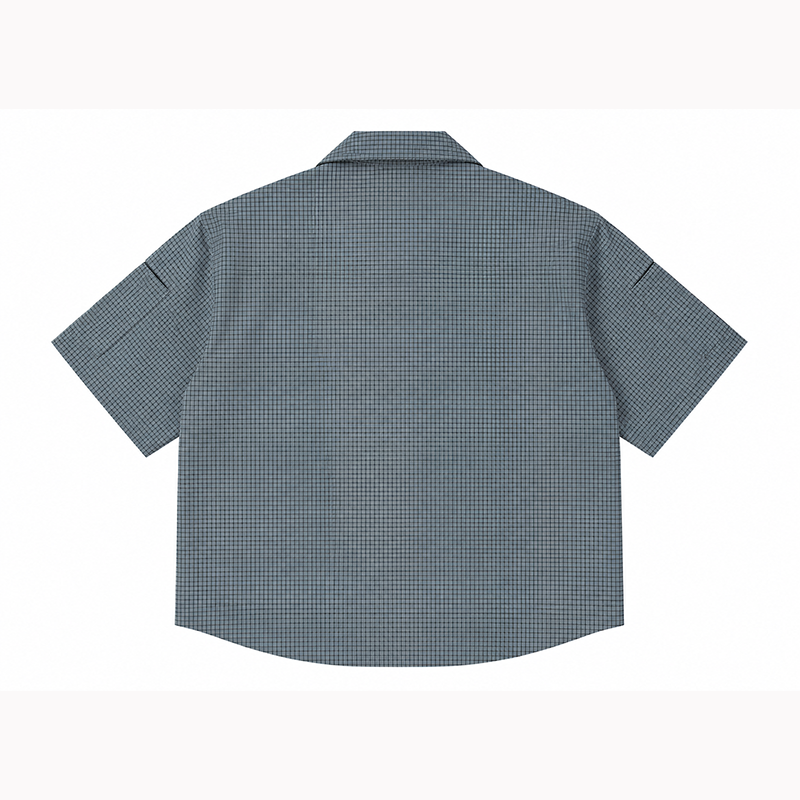 CHECKED WORKER SHIRT - SH-BU006