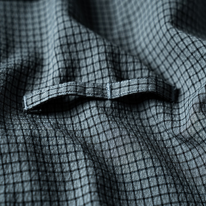 CHECKED WORKER SHIRT - SH-BU006