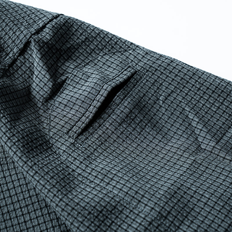 CHECKED WORKER SHIRT - SH-BU006