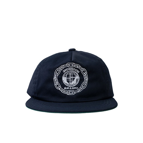 GLOBE CHAIN 5-PANEL CAP
