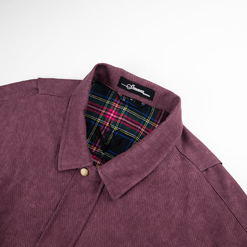 REVERSIBLE PLAID JACKET